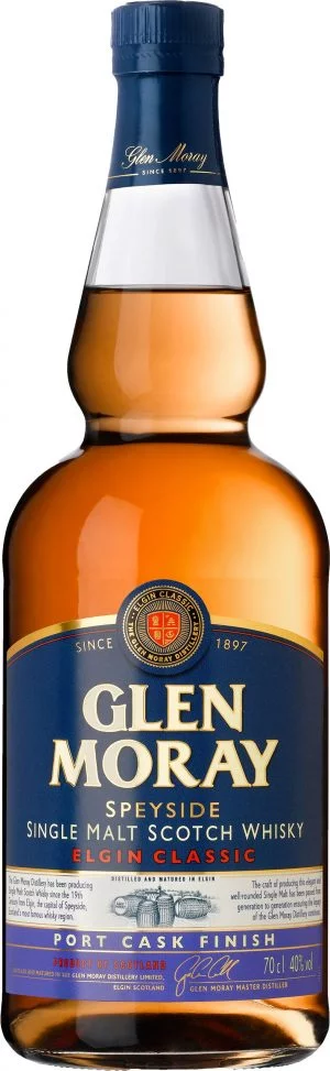 Glen Moray Port Cask Finish Speyside Single Malt 70cl