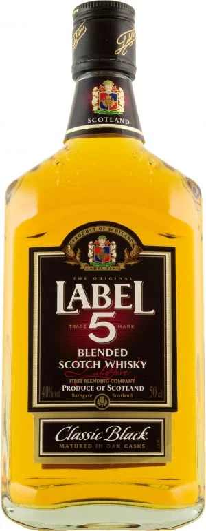 Label 5 Blended Scotch Whisky 50cl