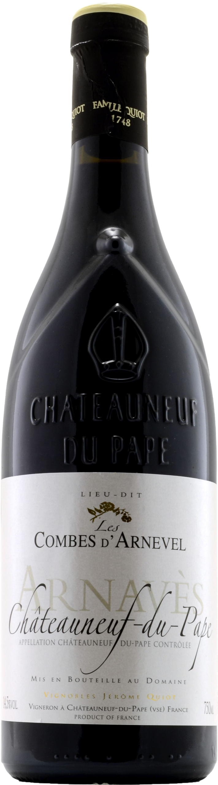 Jerome Quiot Chateauneuf-du-Pape Lieu-Dit Les Combes d'Arnevel 75cl