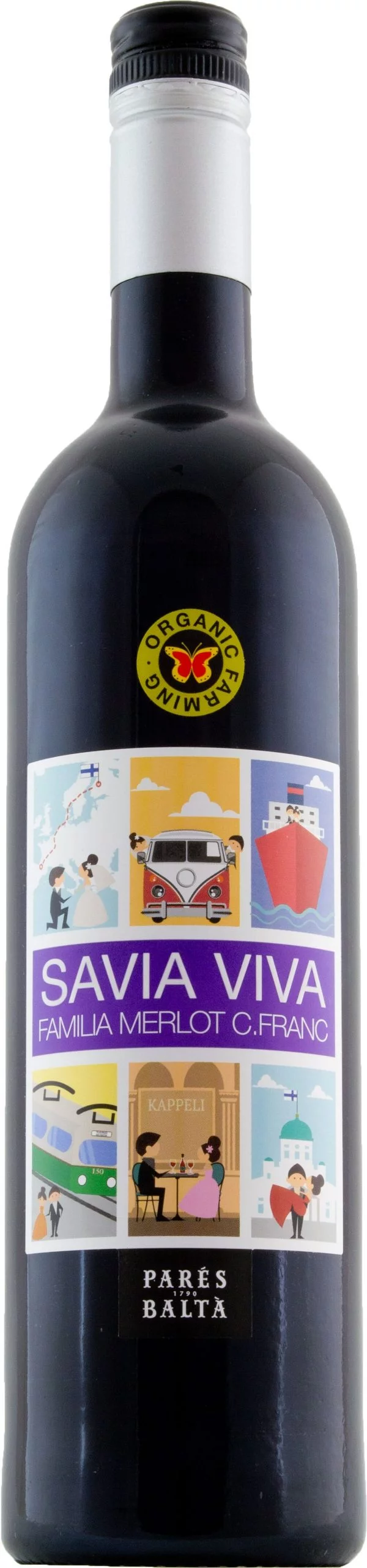 Pares Balta Savia Viva Familia Merlot Cabernet Franc 75cl