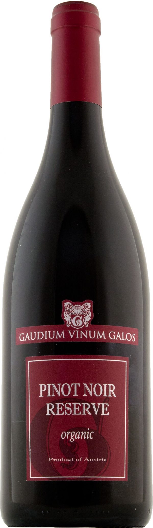 Gaudium Vinum Galos Pinot Noir Reserve Organic 75cl