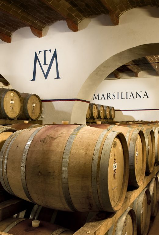 Tenuta Marsiliana tynnyrit