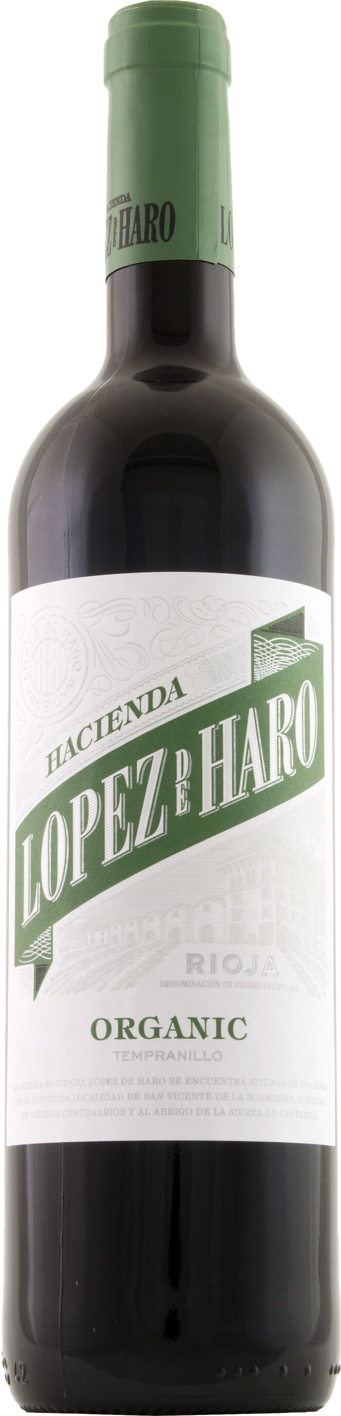 Lopez de Haro Organic Tempranillo 75cl