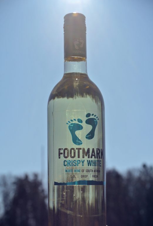 valkoviini footmark