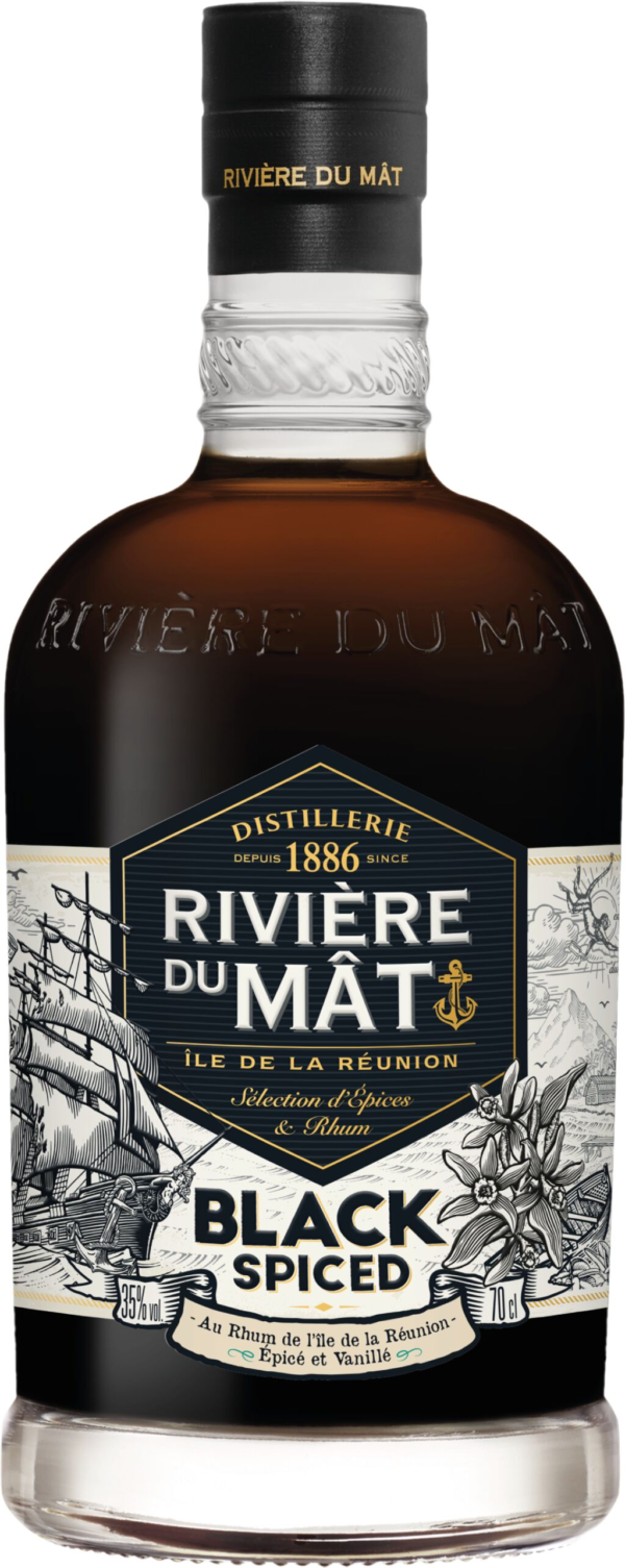 Riviere du Mat Black Spiced Rum 70cl