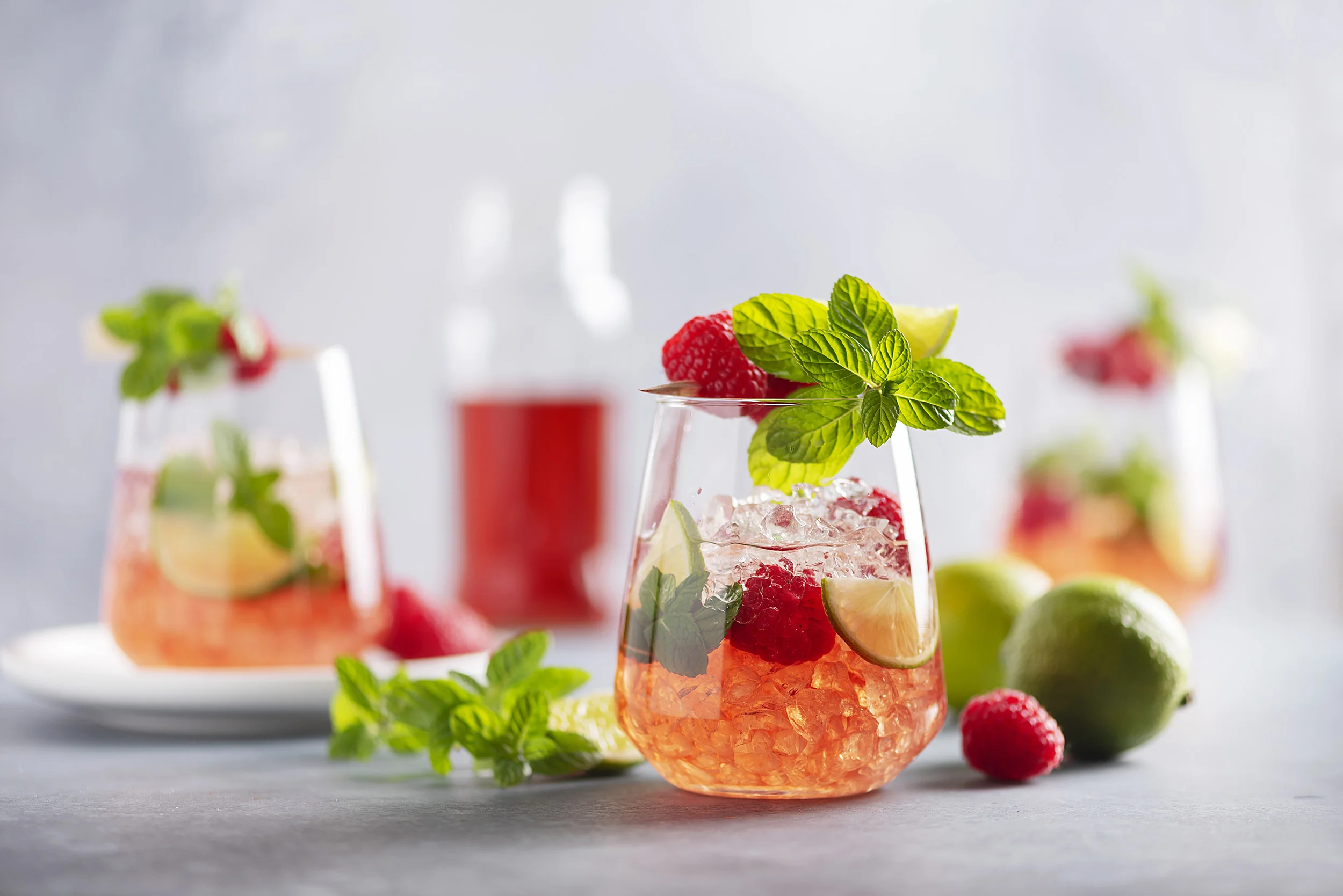 mojito vadelma
