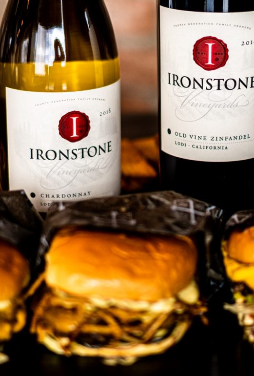 Ironstone viini ja grilliruoka