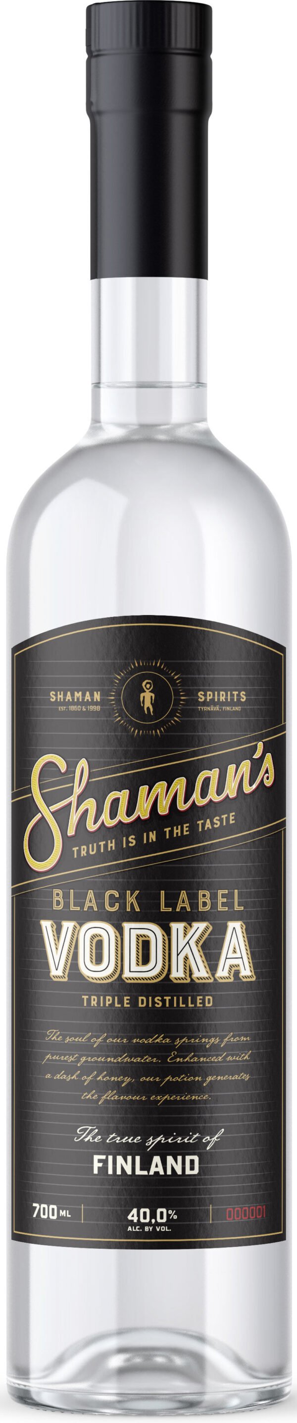 Shaman Black Label Vodka
