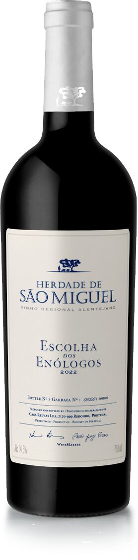 Herdade de São Miguel Escolha dos Enólogos