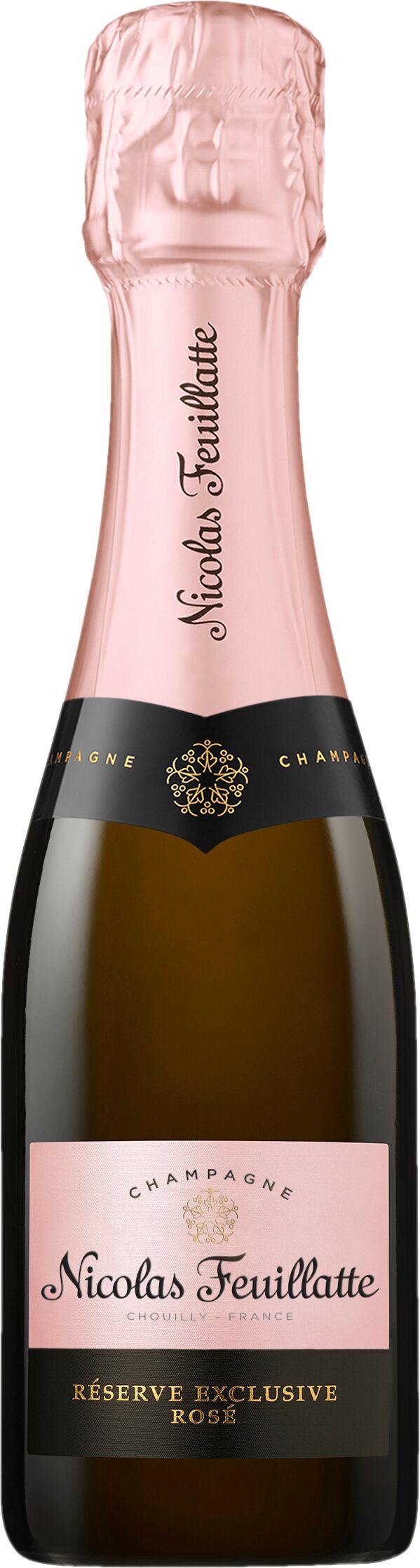 Nicolas Feuillatte Reserve Exclusive Rosé Champagne Brut piccolo